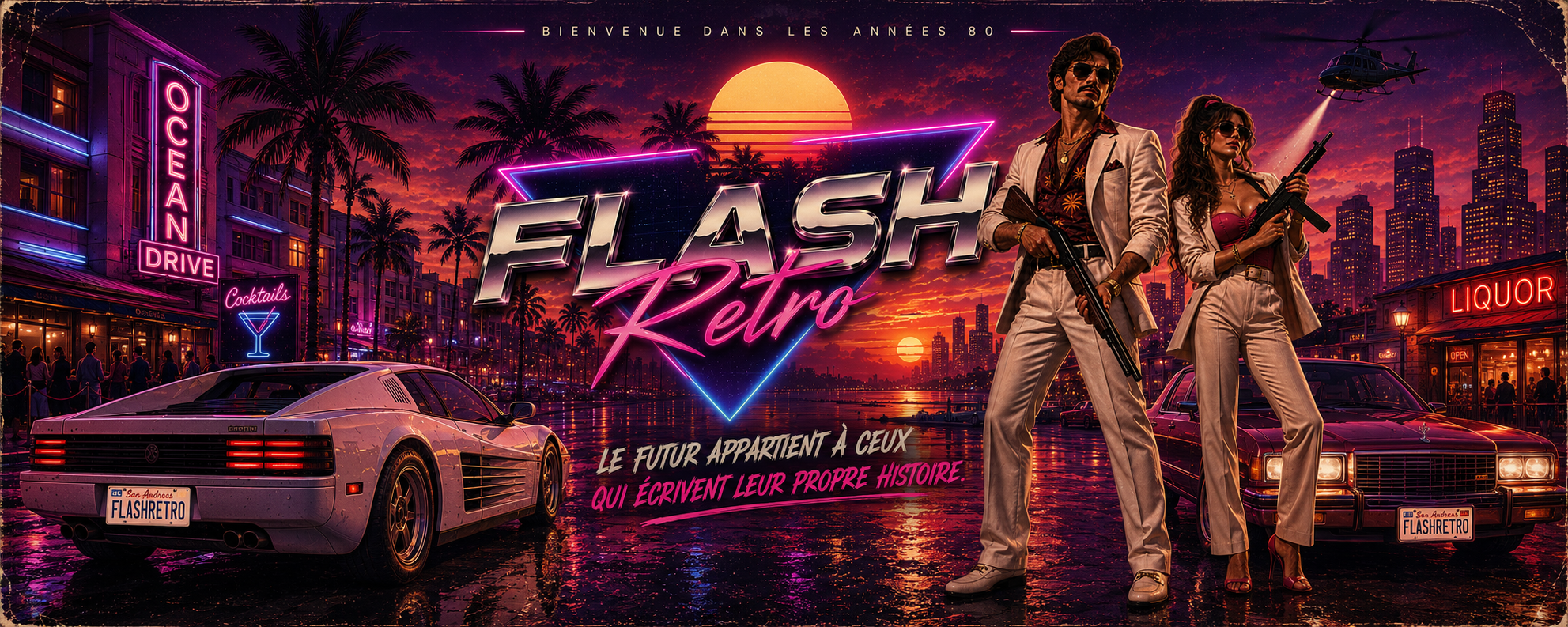 FlashRetro, bienvenue dans les années 80